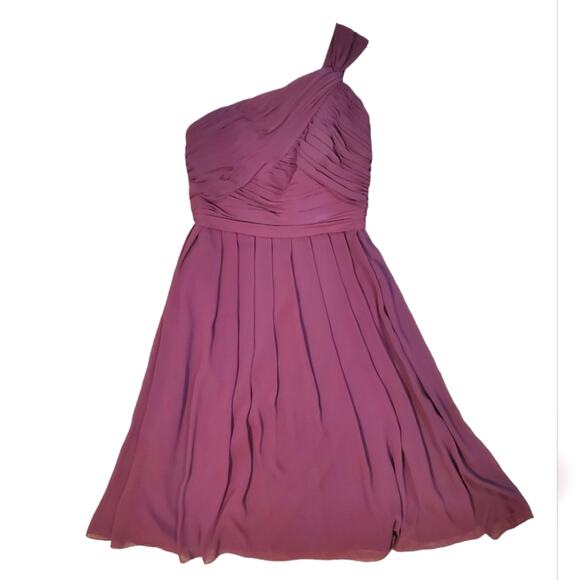 WATTERS  & WATTERS Vintage Short Tulle Purple Dress Sz 2 - Picture 1 of 10